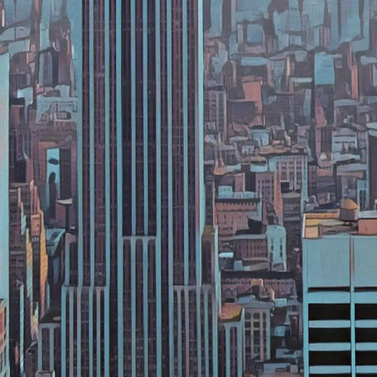 Details of Manhattan poster New-York | Classic New York City Print by Alecse