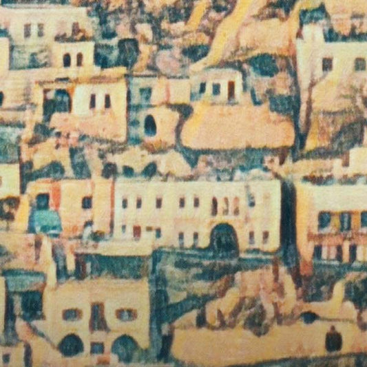 Details of Capadocia Poster, Turkey Travel Poster