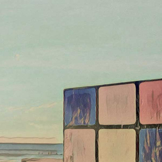 Details of Sydney poster Maroubra Beach | Australia Travel Poster