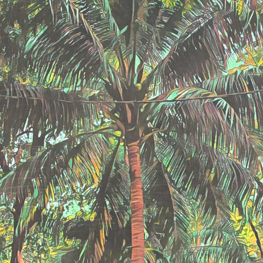 Details of Bangkok Poster Lumphini Park | Thailand Travel Poster