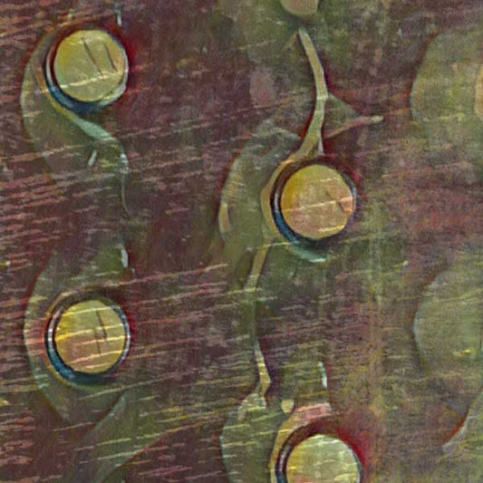 Details of the wine bottle in Alecse's poster In Vino Veritas