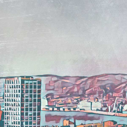 Details of the Marseille poster