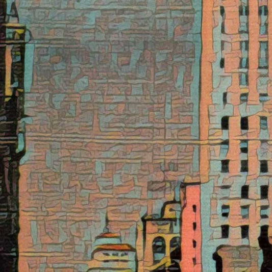 Details of San Francisco Poster Market Street