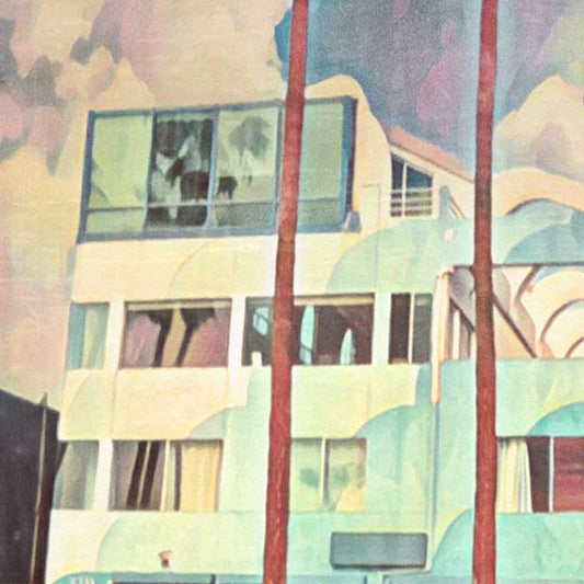 Details of the Santa Monica poster