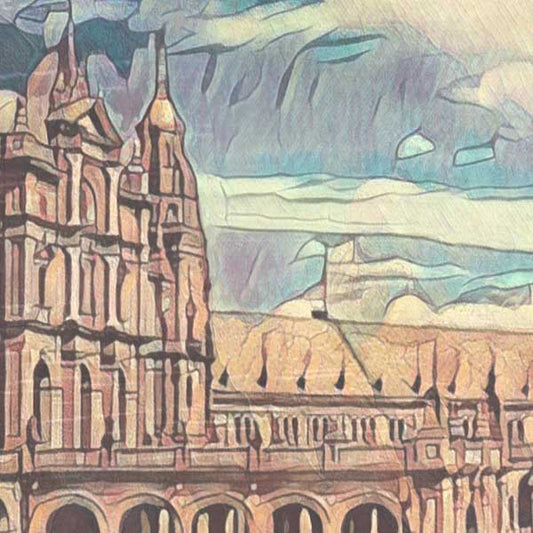 Details of the Seville poster