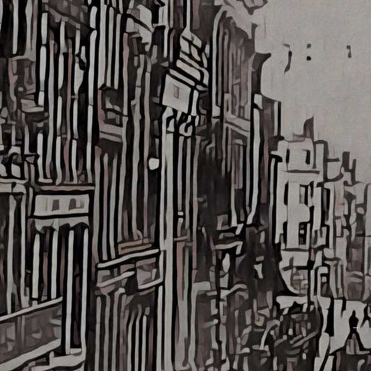 Details of Liverpool poster Street | England Vintage Travel Poster