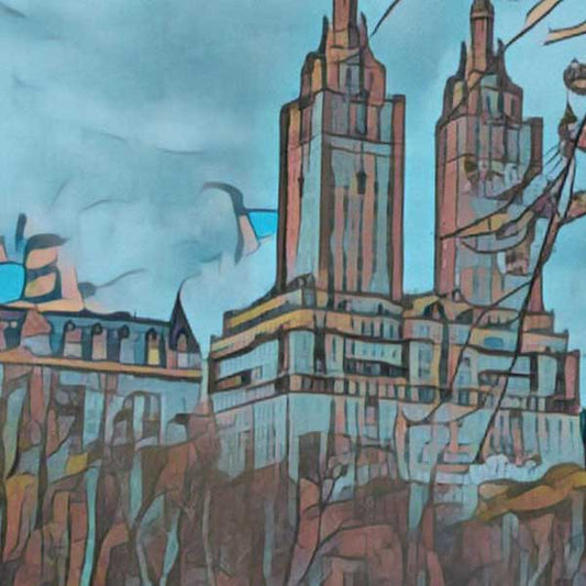 Details of New York poster Central Park | New York Gallery Wall print