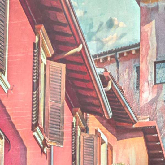 Details of Verona Poster City of Love | Italy Travel Poster of Veneto