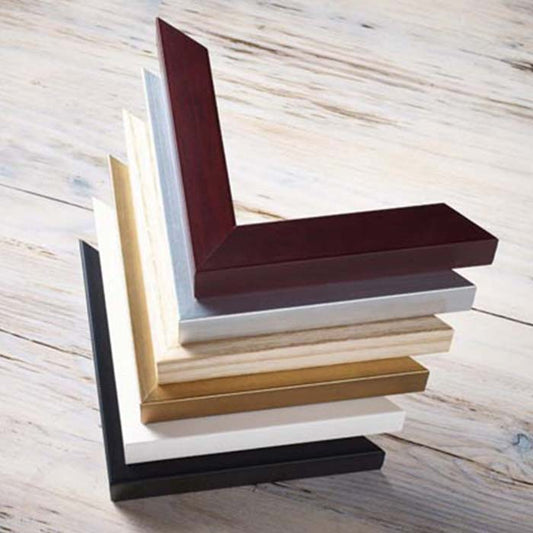 Classic Frames with square profiles for posters (6 satin finishes)