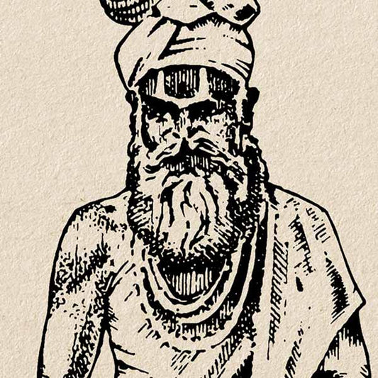 Affiche de Benares Saddhu