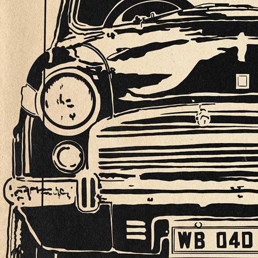 Bombay Taxi Poster One