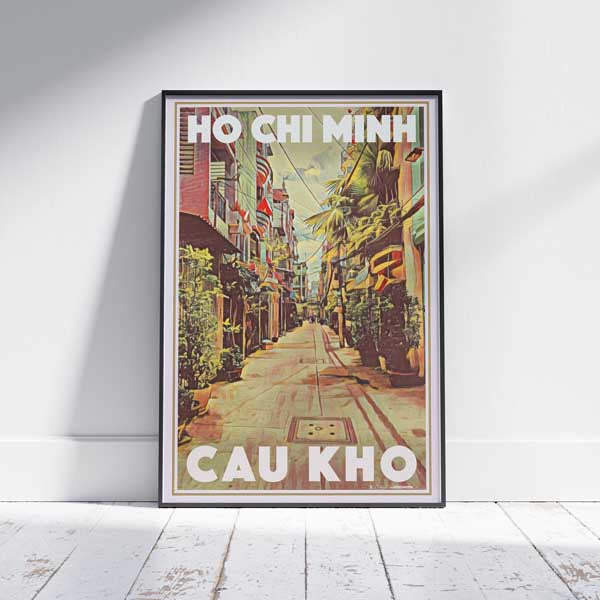 Affiche Vintage De Voyage De Hanoï, Vietnam vendu par Stinking Kerri Affiche Vintage De Voyage De Hanoï, Vietnam vendu par Stinking Kerri
