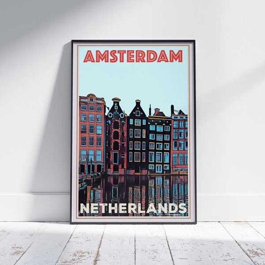 Amsterdam poster n°3 | Netherlands Gallery Wall Print by Alecse