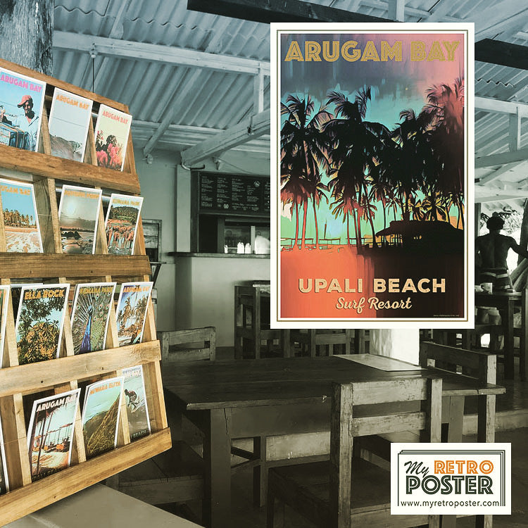 Get a free vintage travel design for your hotel or restaurant