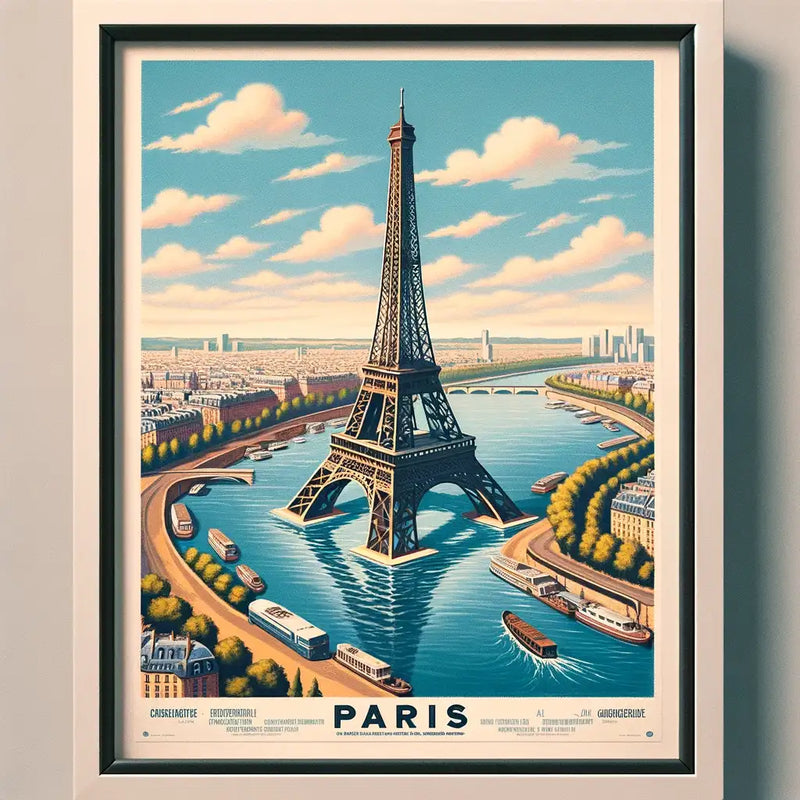 When AI Redraws the World: The Rise of Fake Travel Posters