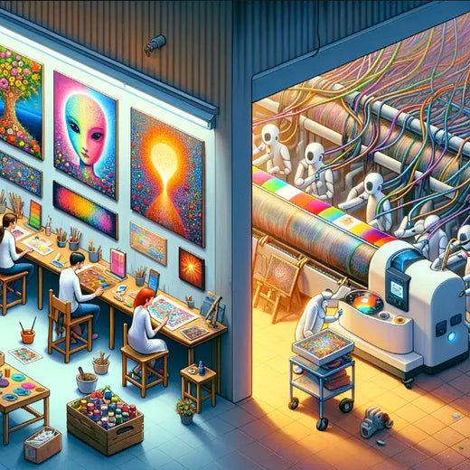How Can You Tell if Art is Genuine or AI-Made?