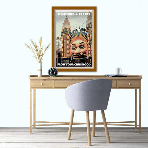 personalised poster created from photo