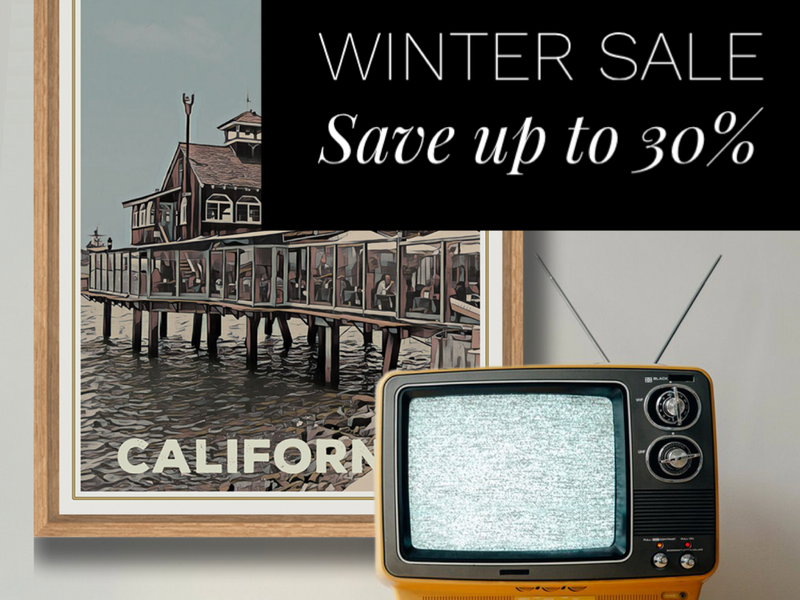 WINTER SALES - Pick a bargain on your favorite poster!