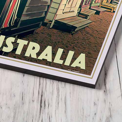 The cheapest way to hang a poster