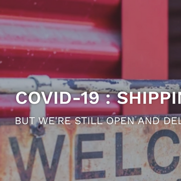 So far we are still open and delivering!