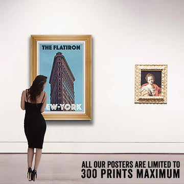 Limited edition travel posters by Myretroposter – vintage-style wall art from 300-copy series available in all sizes