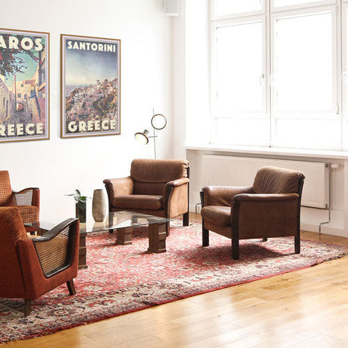 Airbnb Decor with Travel Posters to anchor the destination