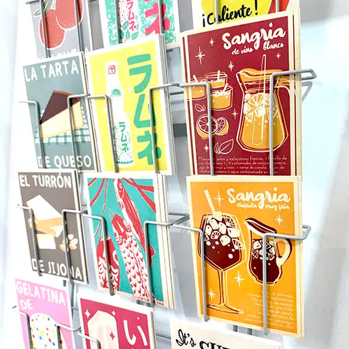 Vintage-inspired postcard featuring a handwritten New Year’s message, perfect for sending heartfelt wishes through the mail in 2025