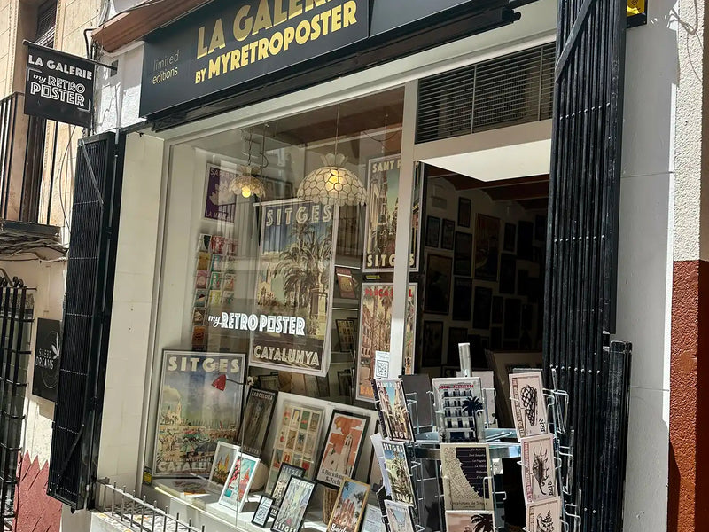 First anniversary of La Galerie by Myretroposter in Sitges