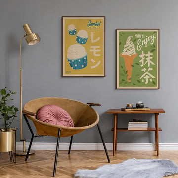 Original Retro Posters by Cha x Vintage Exotics™