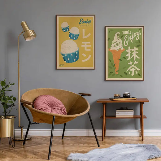 Original Retro Posters by Cha x Vintage Exotics™