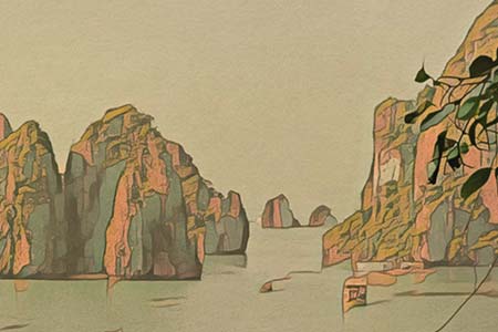 PÔSTERES DE VIAGEM NO VIETNÃ