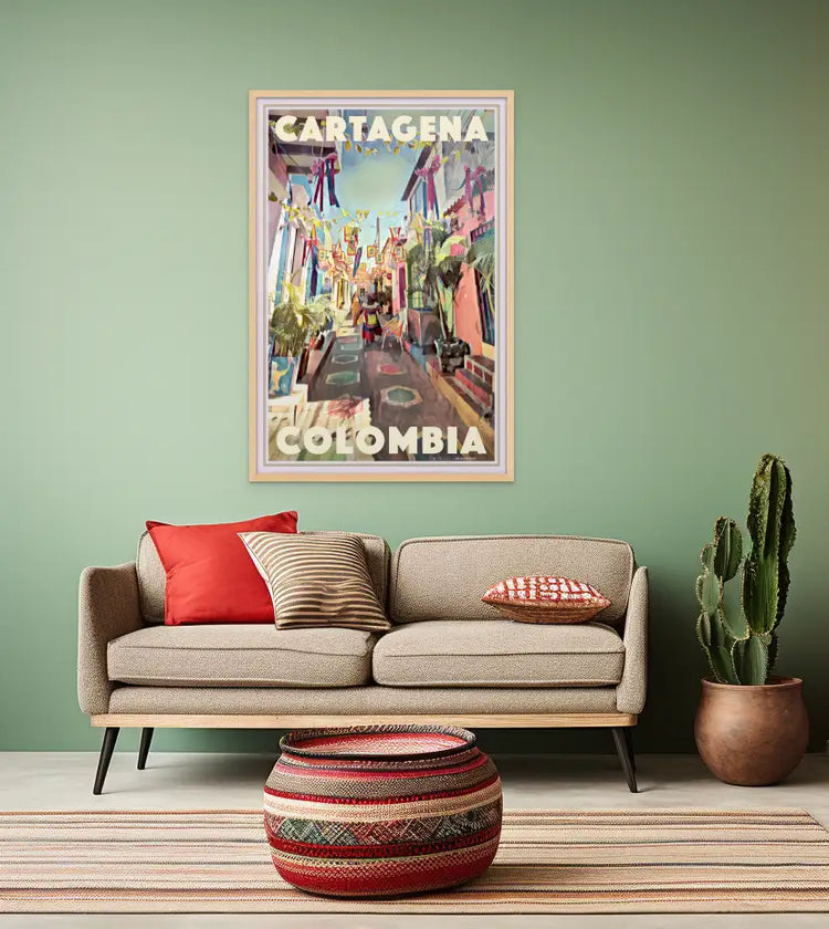 Colombia Travel Poster Collection - My Retro Poster