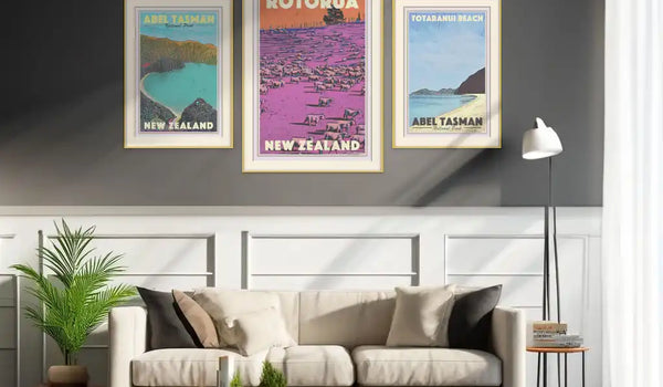 Retro New Zealand Posters - Limited Edition Poster Art