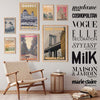 Our posters have been featured in major home decoration and fashion magazines