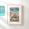 Limited Edition Las Vegas Wedding Poster of the Chapel of the Bells | Love always wins by Alecse