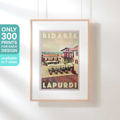 Bidart Poster Bidarte Lapurdi