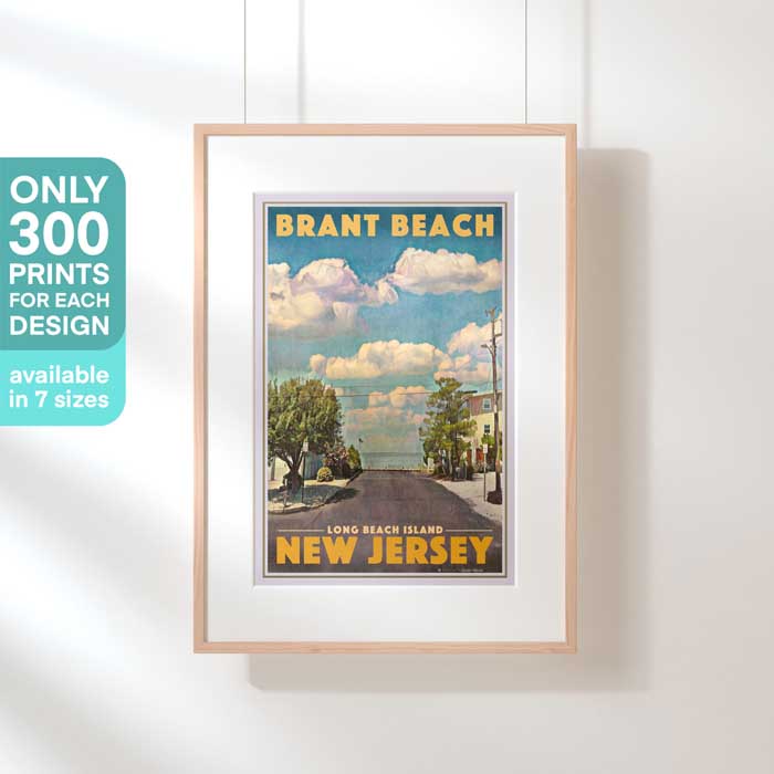 Brant Beach Poster Long Beach NJ