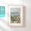 Limited Edition poster of Sitges | Cala Balmins poster by Alecse