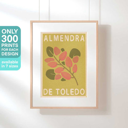 Limited Edition Toledo Almonds Poster | Spanish Capsule™ | Naive Delicacy Poster