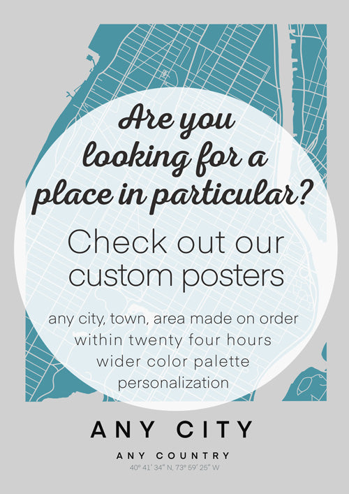 Koggala-Kartenposter