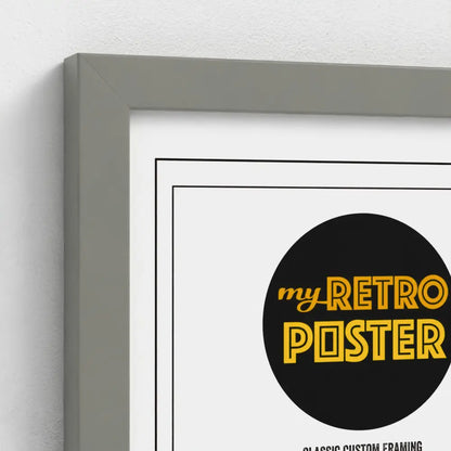 Light Grey Wood Frame Profile (MDF)