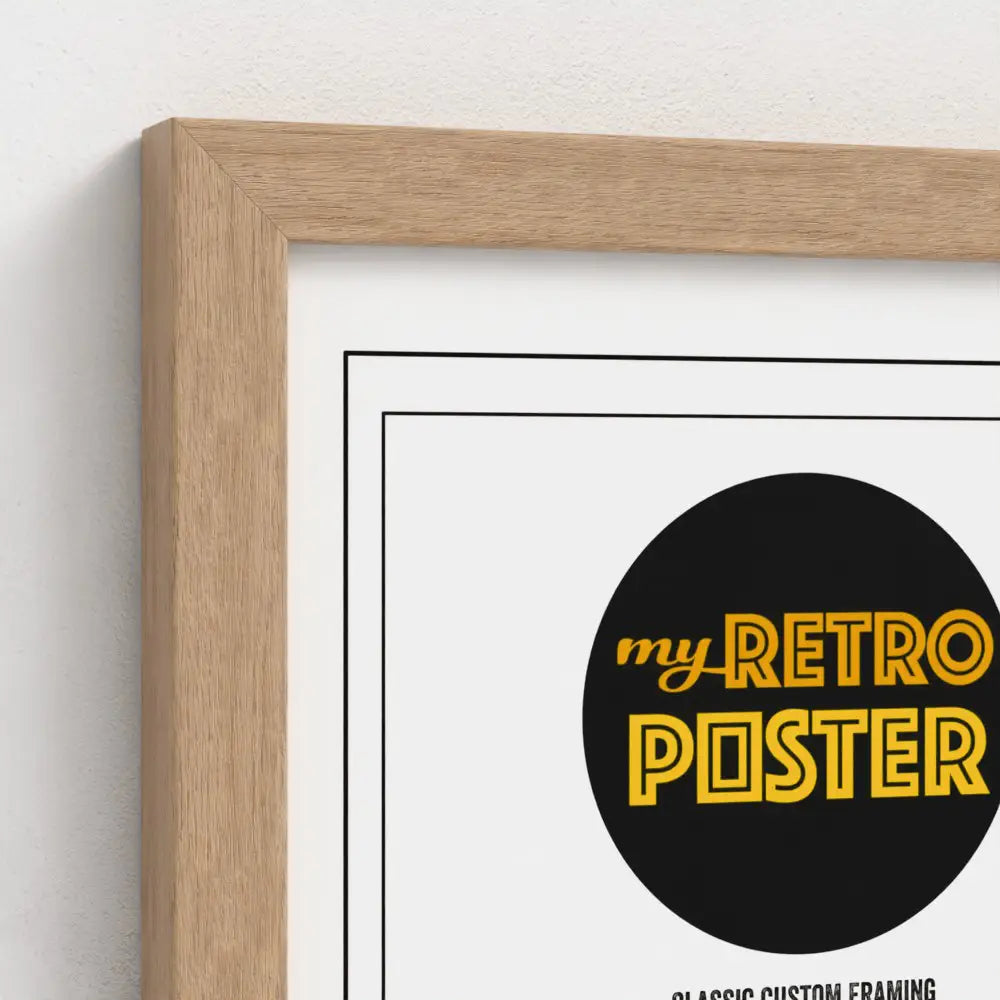 Natural Wood Frame Profile (MDF)