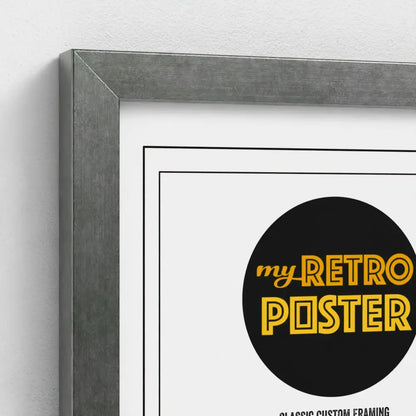 Vintage Silver Wood Frame Profile (MDF)