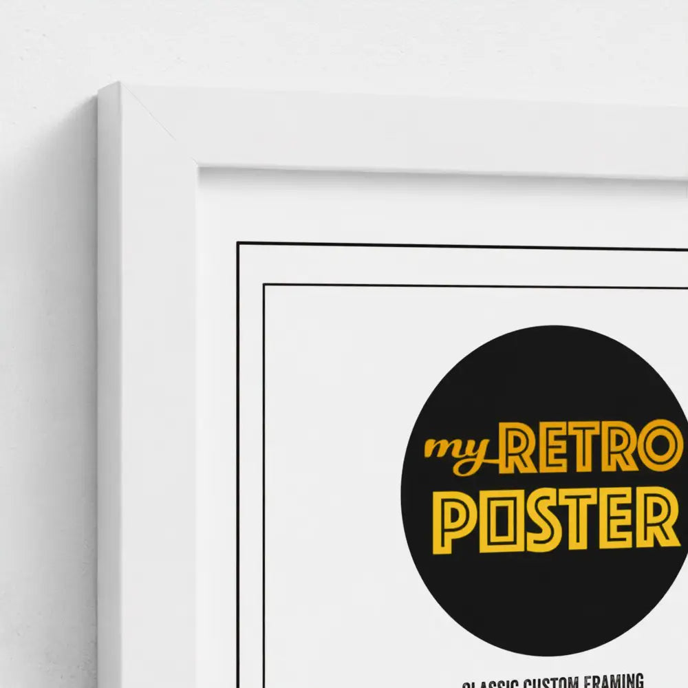 White Wood Frame Profile (MDF)