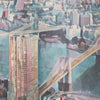 Close-up of the Brooklyn Perspective poster, highlighting Alecse’s soft focus style and vintage-inspired design of New York