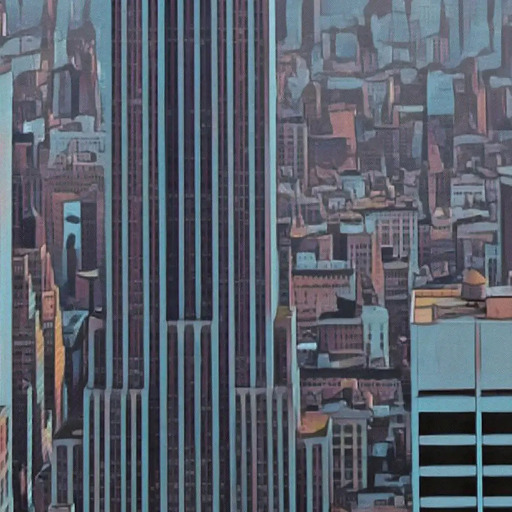 Details of Manhattan poster New-York | Classic New York City Print by Alecse