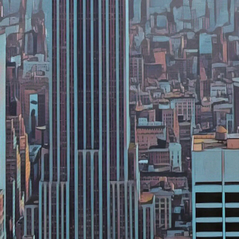 Details of Manhattan poster New-York | Classic New York City Print by Alecse