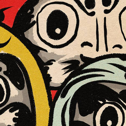 Daruma Dockögon Affisch