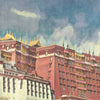 Details of the Potala Palace in the Lhasa poster of Tibet