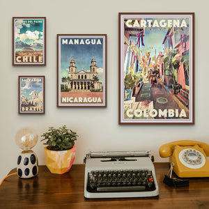 Retro Posters & Vintage Travel Posters by Alecse™